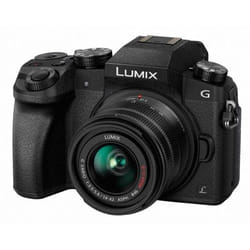 Panasonic Lumix DMC-G7KEF + H-FS1442A MILC 16 MP Live MOS 4592 x 3448 pixels Noir
