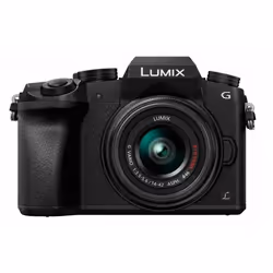 Panasonic Lumix DMC-G7KEF + H-FS1442A MILC 16 MP Live MOS 4592 x 3448 pixels Noir