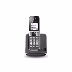 Panasonic KX-TGD310, Téléphone DECT, Combiné sans fil, Haut-parleur, 120 entrées, Identification de l'appelant, Gris