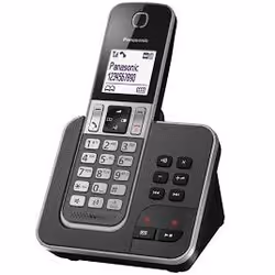 Panasonic KX-TGD322 Téléphone DECT Identification de l'appelant Noir, Gris