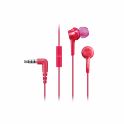 Panasonic RPTCM105EP, Avec fil, 10 - 24000 Hz, Appels/Musique, 13 g, Casque, Rose