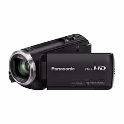 Panasonic HC-V180EG-K, 2,51 MP, MOS BSI, 25,4 / 5,8 mm (1 / 5.8"), Full HD, 6,86 cm (2.7"), LCD