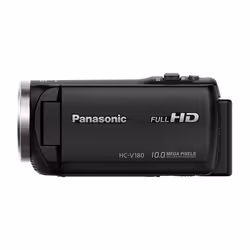 Panasonic HC-V180EG-K caméscope numérique Caméscope portatif 2,51 MP MOS BSI Full HD Noir