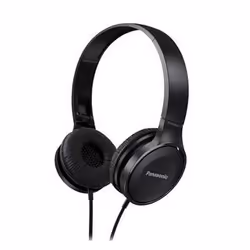 Panasonic RP-HF100E, Avec fil, 10 - 23000 Hz, Appels/Musique, 137 g, Écouteurs, Noir