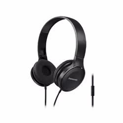 Panasonic RP-HF100ME, Avec fil, 10 - 23000 Hz, Appels/Musique, 138 g, Casque, Noir