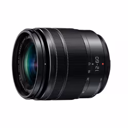 Panasonic LUMIX G VARIO 12-60mm F3.5-5.6 ASPH. POWER O.I.S., Téléobjectif, 11/9, 12 - 60 mm, Stabilisateur d'image, Micro Fou ...