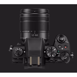 Panasonic Lumix DMC-G80 + 12-60mm G Vario Power OIS ASPH MILC 16 MP Live MOS 4592 x 3448 pixels Noir