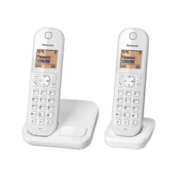 Panasonic KX-TGC412FRW téléphone Téléphone DECT Identification de l'appelant Blanc