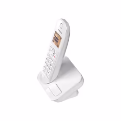 Panasonic KX-TGC412FRW téléphone Téléphone DECT Identification de l'appelant Blanc