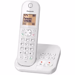 Panasonic KX-TGC420FRW téléphone Téléphone DECT Identification de l'appelant Blanc
