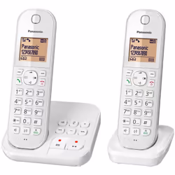 Panasonic KX-TGC422FRW téléphone Téléphone DECT Identification de l'appelant Blanc