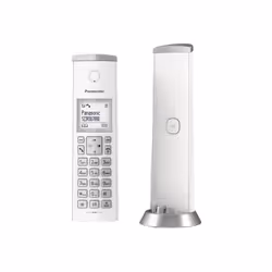 Panasonic KX-TGK210 Téléphone DECT Identification de l'appelant Blanc - Vue supplémentaire 4