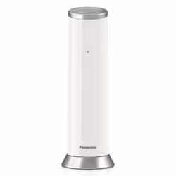 Panasonic KX-TGK220, Téléphone DECT, Combiné sans fil, Haut-parleur, 120 entrées, Identification de l'appelant, Blanc