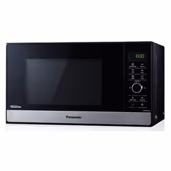 Panasonic NN-GD38HSGTG, Comptoir, Micro-onde combiné, 23 L, 1800 W, Rotatif, Tactile, Noir