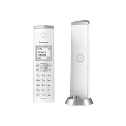 Panasonic KX-TGK212JTW téléphone Téléphone DECT Identification de l'appelant Blanc