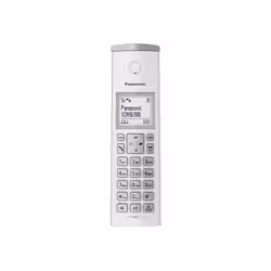 Panasonic KX-TGK212SP Téléphone DECT Identification de l'appelant Argent, Blanc - Vue supplémentaire 7