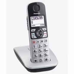 Panasonic KX-TGE510GS téléphone Téléphone DECT Identification de l'appelant Noir, Argent - Vue supplémentaire 4