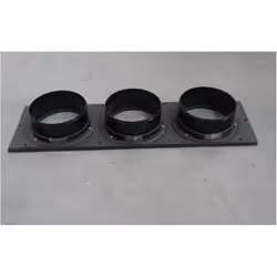 Plenum pour climatisation gainable haute pression (3 sorties) Pac I & Eco I PANASONIC Plenums pour Gainable haute pression (3 ...