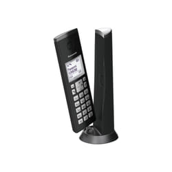Panasonic KX-TGK220FRB téléphone Téléphone DECT Identification de l'appelant Noir