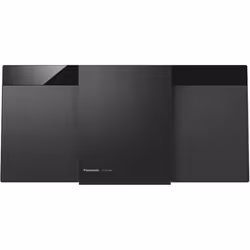 Panasonic SC-HC302EG-K, Système micro audio domestique, Noir, 1 disques, 20 W, 1-voie, DAB+, FM