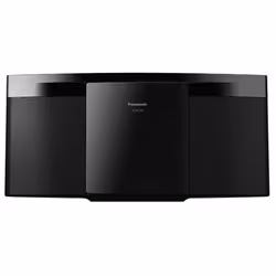 Panasonic SC-HC200, Système micro audio domestique, Noir, 1 disques, 20 W, 1-voie, FM