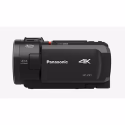 Panasonic HC-VX1EF, 8,57 MP, MOS BSI, 25,4 / 2,5 mm (1 / 2.5"), 4K Ultra HD, 7,62 cm (3"), LCD