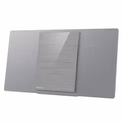 Panasonic SC-HC412, Système micro audio domestique, Argent, 40 W, 8 cm, DAB+, FM, MP3