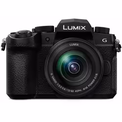 Panasonic G90 + 12-60mm, 20,3 MP, 3840 x 2160 pixels, Live MOS, 4K Ultra HD, Écran tactile, Noir