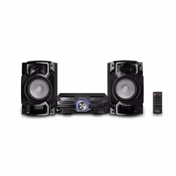 Panasonic SC-AKX520, Système mini audio domestique, Noir, 650 W, 2-voies, 20 cm, 6 cm