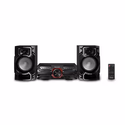 Panasonic SC-AKX320, Système mini audio domestique, Noir, 450 W, 2-voies, 16 cm, 6 cm