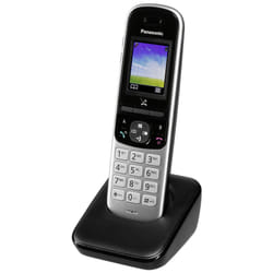 Panasonic KX-TGH710 Téléphone DECT Identification de l'appelant Noir
