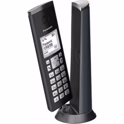 Panasonic KX-TGK220 Téléphone DECT Identification de l'appelant Noir - Vue supplémentaire 5