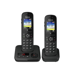 Panasonic KX-TGH722BLB téléphone Téléphone DECT Identification de l'appelant Noir