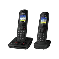 Panasonic KX-TGH722FRB téléphone Téléphone DECT Identification de l'appelant Noir