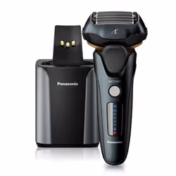 Panasonic ES-LV97 Rasoir Électrique 5 Lames Wet & Dry 5 Accessoires Autonomie 50 min Charge 1 h Moteur Linéaire Noir