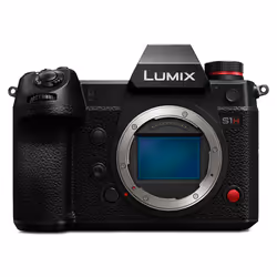 Panasonic Lumix S1H Boîtier MILC 24,2 MP CMOS 12000 x 8000 pixels Noir