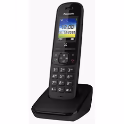 Panasonic KX-TGH710 Téléphone DECT Identification de l'appelant Noir - Vue supplémentaire 6