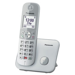 Panasonic KX-TG6851JTS téléphone Téléphone DECT Identification de l'appelant Argent