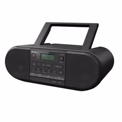 Panasonic RX-D552 Numérique 20 W DAB, DAB+, FM Noir Lecture de MP3 - Vue supplémentaire 4