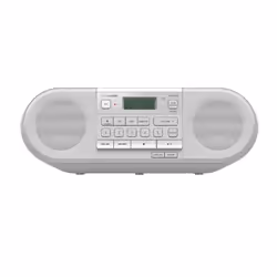 Panasonic RX-D552, Numérique, DAB, DAB+, FM, Lecteur, CD, CD-DA, CD-R, CD-RW, Haut, 20 W