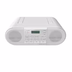 Panasonic RX-D552 Numérique 20 W DAB, DAB+, FM Blanc Lecture de MP3