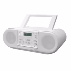 Panasonic RX-D552 Numérique 20 W DAB, DAB+, FM Blanc Lecture de MP3 - Vue supplémentaire 4