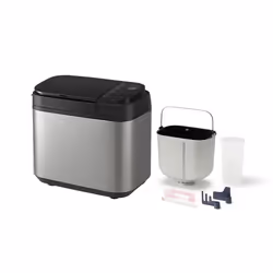 Panasonic SD-YR2550SXE machine à pain 550 W Noir, Argent