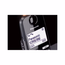 Panasonic KX-TGE250 Téléphone DECT Identification de l'appelant Noir - Vue supplémentaire 4