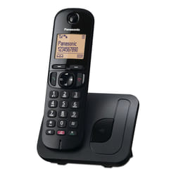 Panasonic KX-TGC250 Téléphone DECT Identification de l'appelant Noir