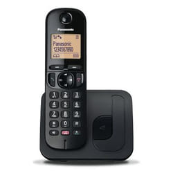 Panasonic KX-TGC250JTB téléphone Téléphone DECT Identification de l'appelant Noir