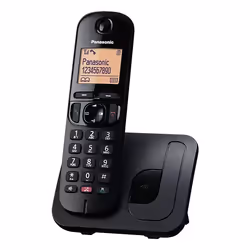 Panasonic KX-TGC250JTB téléphone Téléphone DECT Identification de l'appelant Noir