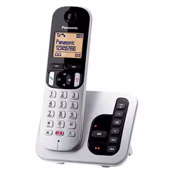 Panasonic KX-TGC260JTS téléphone Téléphone DECT Identification de l'appelant Noir, Argent