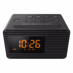 Panasonic RC-800EG-K Radio portable Horloge Noir
