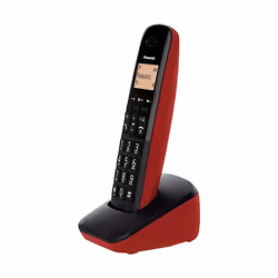 Panasonic KX-TGB610JTR téléphone Téléphone analog/dect Identification de l'appelant Noir, Rouge